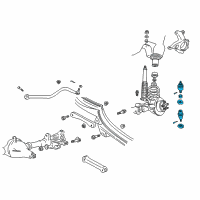 OEM 1988 Jeep Wrangler BALLJOINT-KNUCKLE Diagram - 83500202AB