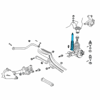 OEM 2004 Jeep Wrangler *ABSBRPKG-Suspension Diagram - 4897567AA