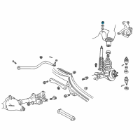 OEM Jeep Wrangler Nut-Hexagon Diagram - 6502556