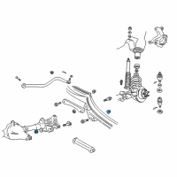 OEM 1996 Buick Riviera Nut, Front Suspension Support Diagram - 11502814