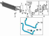 OEM Chevrolet Trailblazer Hoses Diagram - 24297760