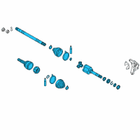 OEM 2012 Nissan Leaf Shaft Ft Drive Diagram - 39101-3NA0D