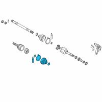 OEM Nissan Sentra Repair Kt Outer RH Diagram - C9241-ET00J