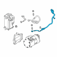 OEM 2021 BMW 530e xDrive REFRIGERANT LINE, DUAL LINE Diagram - 64-53-9-473-885