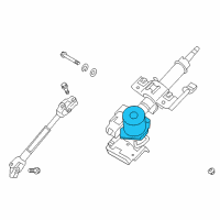 OEM 2017 Hyundai Accent Motor Assembly Diagram - 56330-1R500