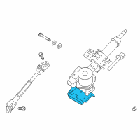 OEM 2013 Hyundai Accent Controller Assembly-Mdps Diagram - 56340-1R205