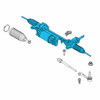 OEM 2019 BMW 740i xDrive Exchange-Steering Box, Electric. Diagram - 32-10-6-888-558