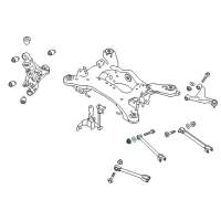 OEM Infiniti Q70 Nut Diagram - 54588-1CA0A