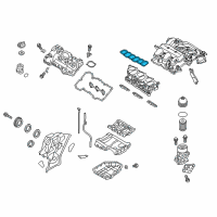 OEM 2013 Hyundai Santa Fe Gasket-Surge Tank Diagram - 29215-3CFA0