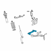 OEM 2008 Chevrolet Trailblazer Mount Bracket Diagram - 25918964