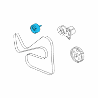 OEM 2004 Ford Focus Serpentine Idler Pulley Diagram - 1S7Z-8678-AC