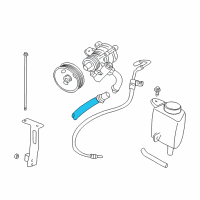 OEM 2000 Dodge Dakota Line-Pump Supply Diagram - 52106716AB