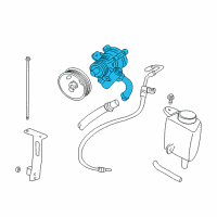 OEM 2000 Dodge Dakota Power Steering Pump Assembly Diagram - R2038708