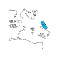 OEM 2006 Dodge Magnum CANISTER-Vapor Diagram - 4891761AA