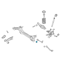 OEM 2007 Hyundai Entourage Bushing-Rear Suspension Arm Diagram - 55227-4D000