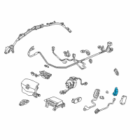 OEM 2004 Acura TL Opds Unit Diagram - 81161-SEP-A01