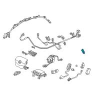 OEM 2004 Acura TL Sensor Assembly, Side Impact (Trw) Diagram - 77970-SEP-C02