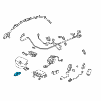 OEM 2004 Acura TL Sensor Assembly, Side Impact (Trw) Diagram - 77970-SEP-A02