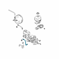 OEM 2004 Dodge Ram 3500 Line-Brake Diagram - 52010336AA