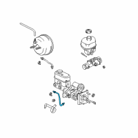 OEM Dodge Ram 2500 Line-Brake Diagram - 52010336AA