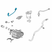 OEM Honda Sensor, Oxygen Diagram - 36532-RNA-A01