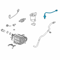 OEM 2014 Acura ILX Sensor, Air Fuel Ratio Diagram - 36531-R3A-G01