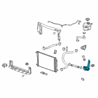 OEM 2015 GMC Terrain Thermostat Housing Diagram - 12618159