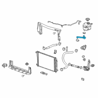 OEM 2011 GMC Terrain Reservoir Hose Diagram - 25952835