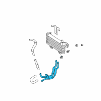 OEM Hyundai Tube Assembly-Oil Cooler Diagram - 25471-26011