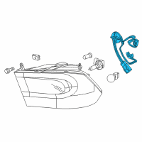 OEM 2017 Ram 2500 Wiring-Jumper Diagram - 68193062AB