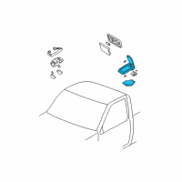 OEM 2001 Nissan Frontier Lamp Assembly-Room Diagram - 26410-1S700