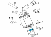 OEM BMW X6 Hose Clamp Diagram - 11-61-7-846-390