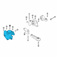 OEM Nissan Rogue Engine Mounting Insulator, Right Diagram - 11210-4BT0A