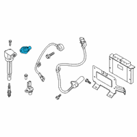 OEM 2021 Kia Rio CAMSHAFT Position Sensor Diagram - 393502M327