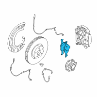 OEM BMW 530e REPAIR KIT, BRAKE PADS ASBES Diagram - 34-10-6-898-266