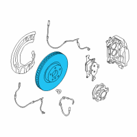 OEM 2021 BMW M5 BRAKE DISC, LIGHTWEIGHT, VEN Diagram - 34-11-8-831-822