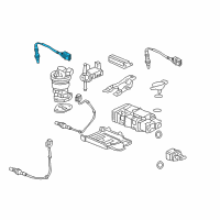 OEM Honda Ridgeline Sensor, Laf Diagram - 36531-RCA-A02