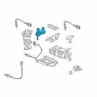 OEM Honda Valve, Purge Control Solenoid Diagram - 36162-RCA-A01