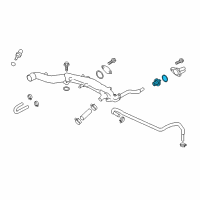 OEM 2013 Scion FR-S Thermostat Diagram - SU003-00408