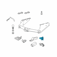 OEM Ford F-350 Super Duty Connector Diagram - BU5Z-14489-AA