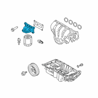 OEM Ford Escape Adapter Diagram - JX6Z-6881-A