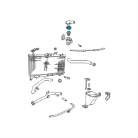 OEM 2001 Hyundai Accent Gasket Diagram - 25612-22002