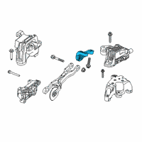 OEM 2019 Jeep Cherokee Bracket-Engine Mount Diagram - 68353710AC