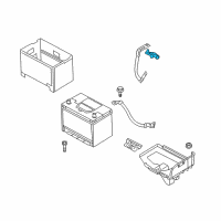 OEM Hyundai Battery Terminal Diagram - 91981-2M000