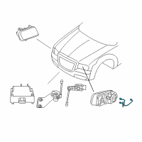 OEM Chrysler Wiring-HEADLAMP Diagram - 5139054AA