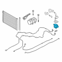 OEM 2015 BMW ActiveHybrid 5 Grommet Diagram - 64-53-9-239-594