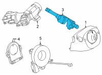 OEM 2020 Nissan Versa Switch Assy-Combination Diagram - 25560-5EA0A