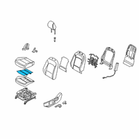 OEM Kia Soul Heater-Front Seat Cu Diagram - 88170K0000