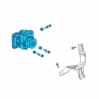 OEM 2014 Acura RDX Set, Modulator Assembly Diagram - 57111-TX5-A03