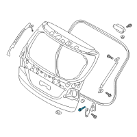 OEM 2014 Hyundai Santa Fe Bolt Diagram - 11251-06203